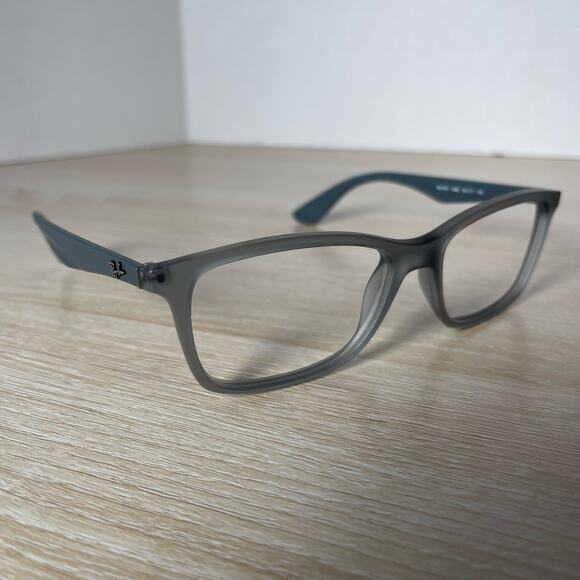 Ray-Ban RB7047 5482 Eyeglasses Light Gray Translucent Matte Frame Only 54-17-140 - Picture 1 of 9